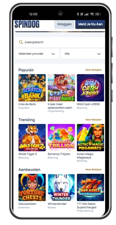 spindog casino mobversie